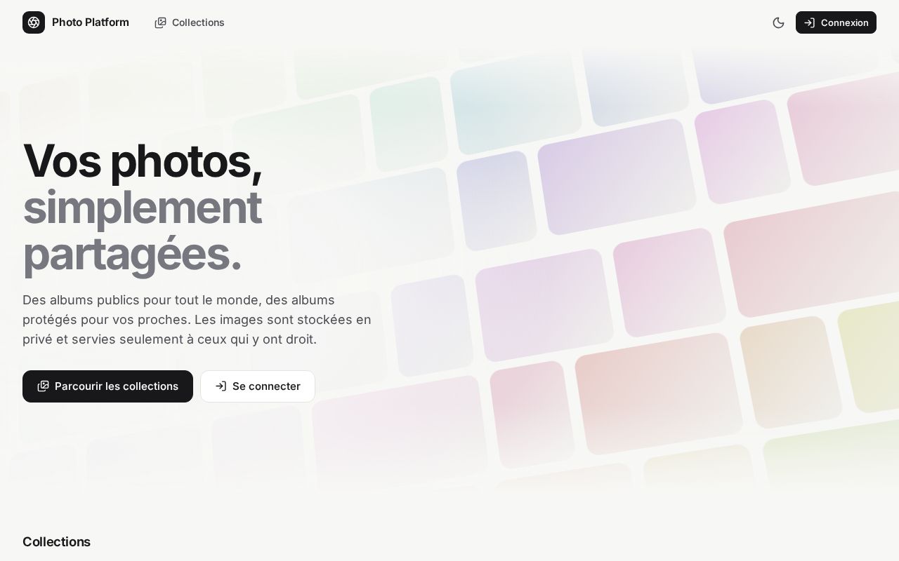 Preview of Photo Platform