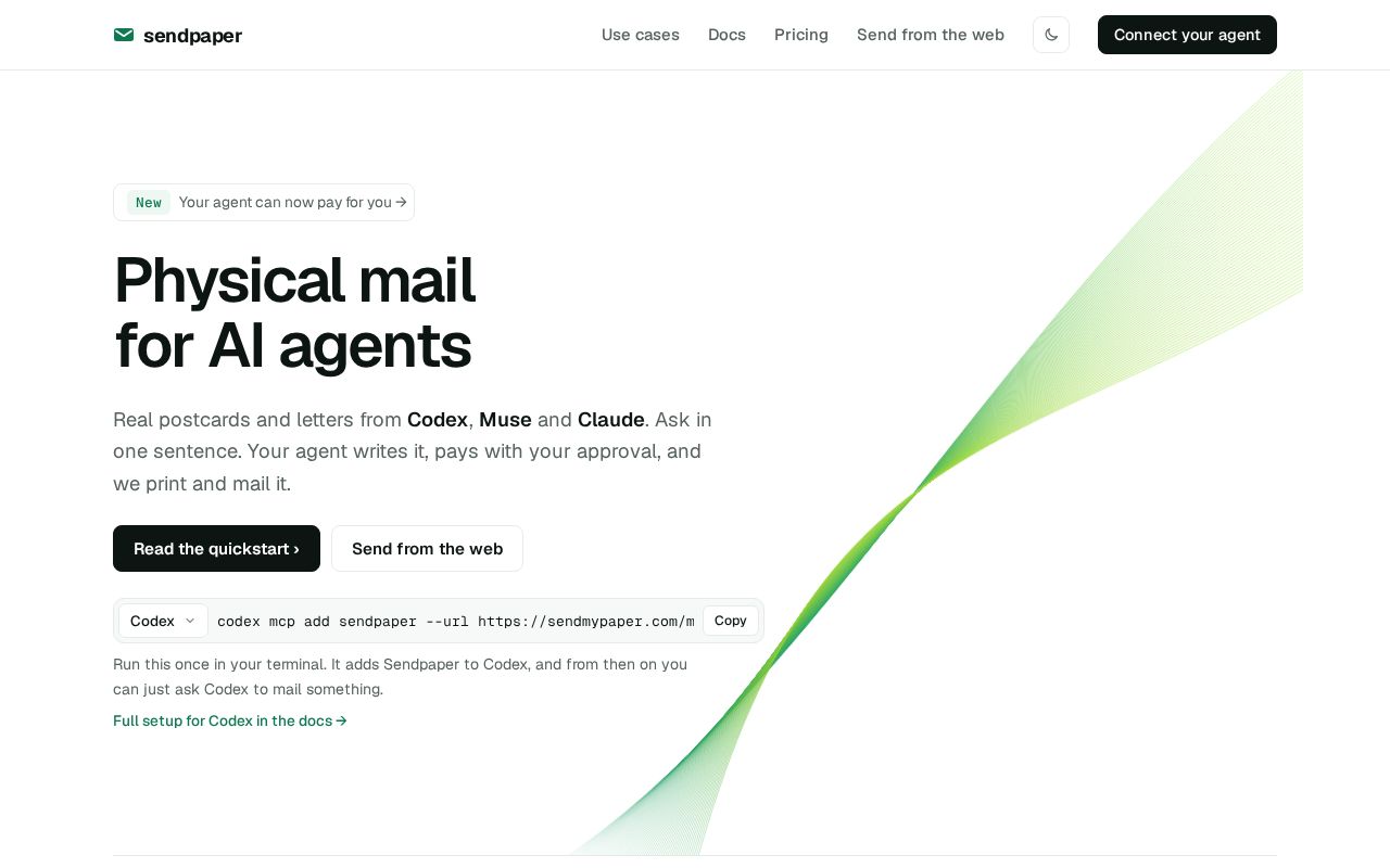 Preview of Sendpaper Plugin