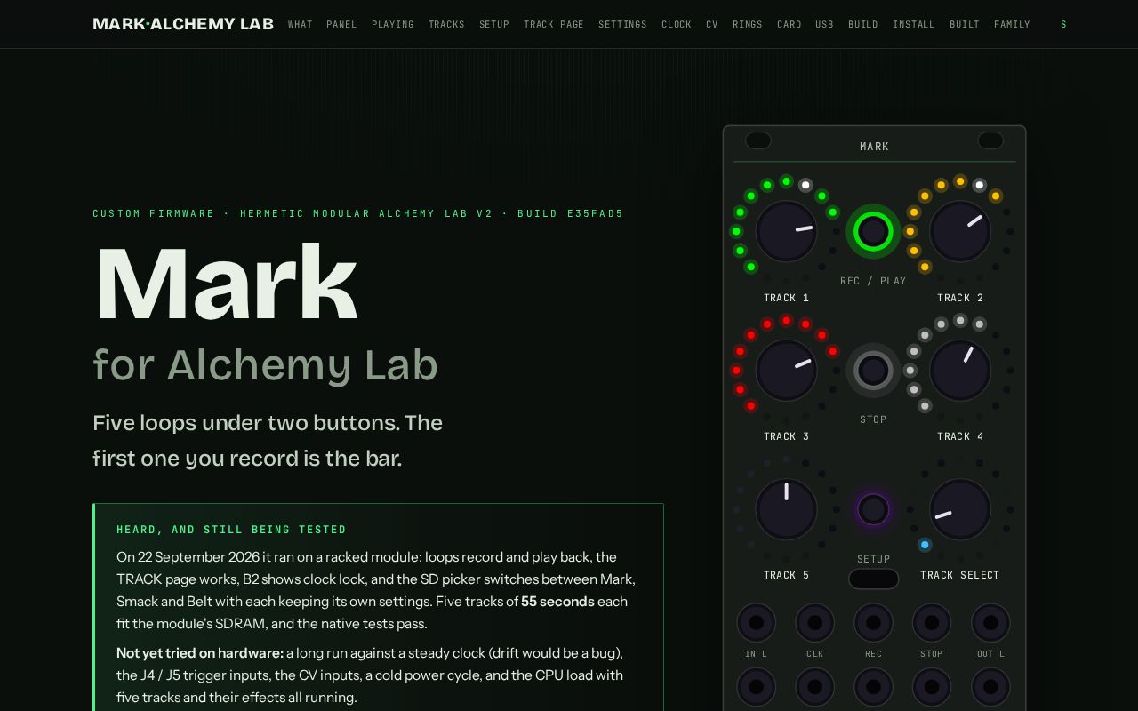 Preview of Mark Alchemy