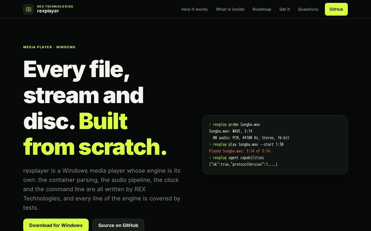 Preview of Rexplayer