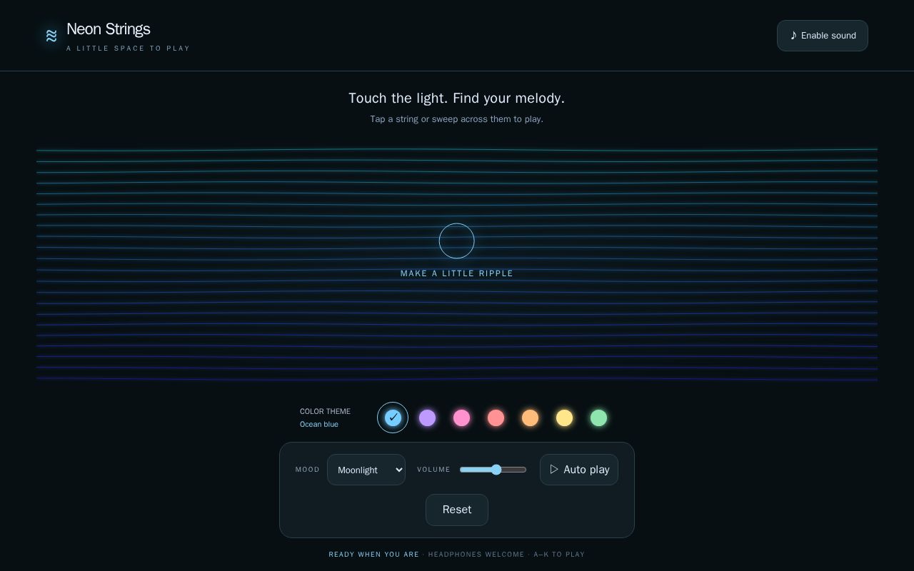 Preview of Neon Strings