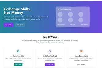 Preview of SkillSwap