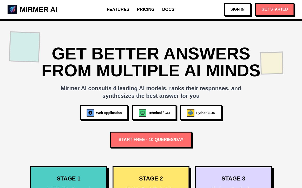 Preview of Mirmer AI