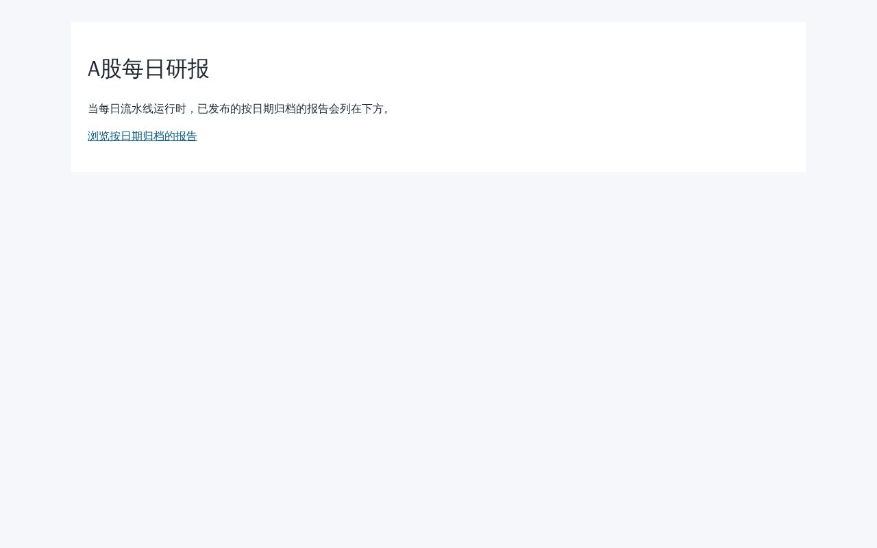 Preview of Stock Daily Report