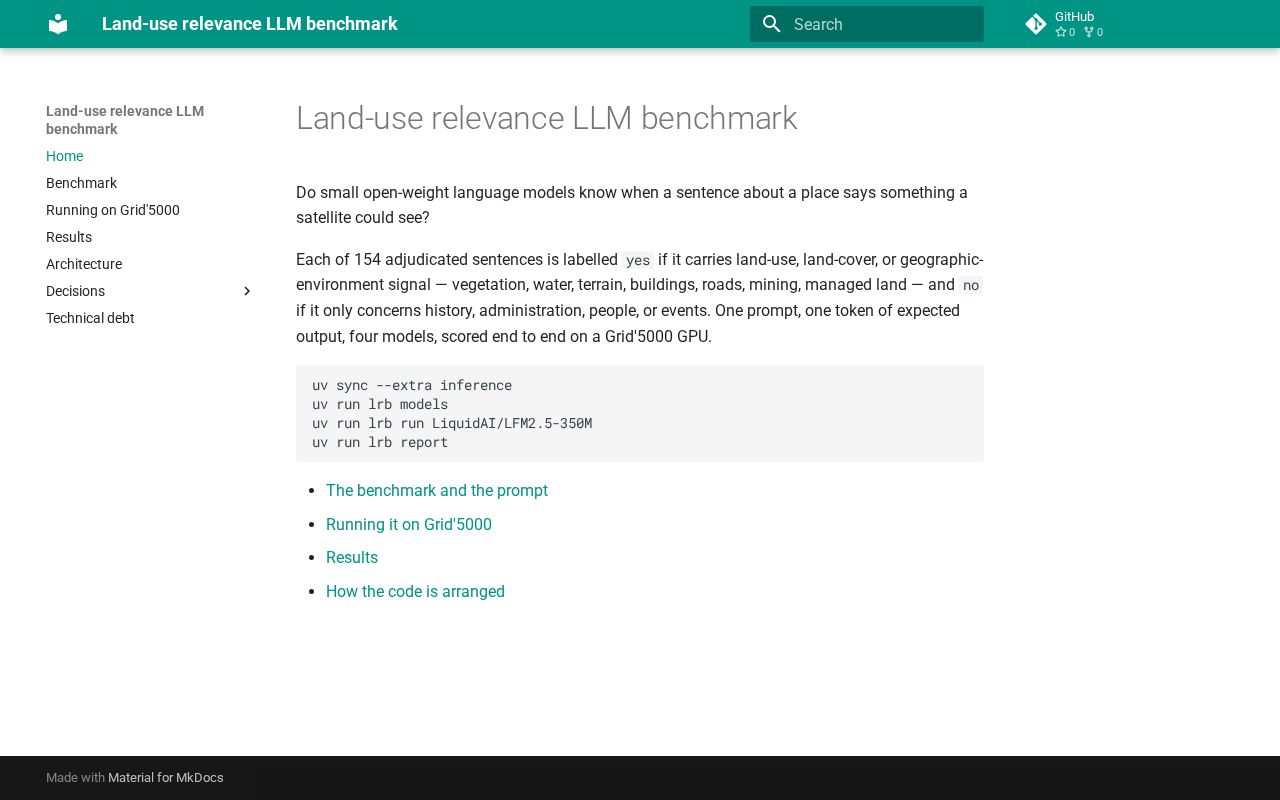 Preview of Benchmark Llms Landuse Relevance