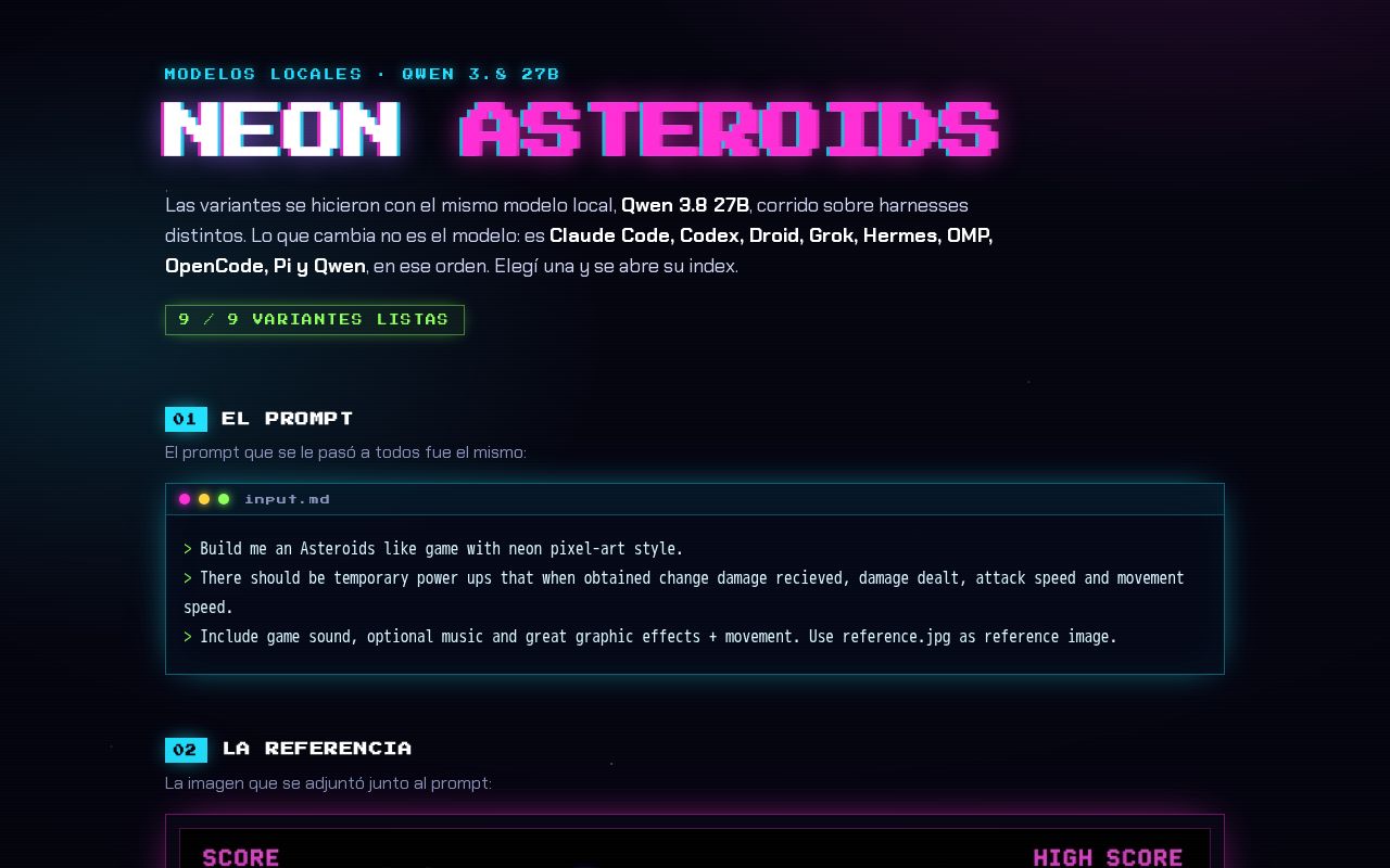 Preview of Neon Asteroids