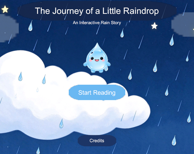 Preview of The Journey of a Little Raindrop