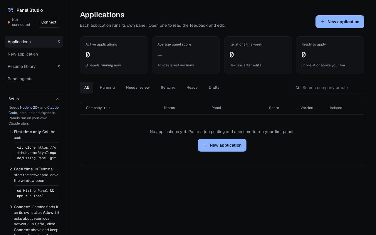 Preview of Hiring Panel