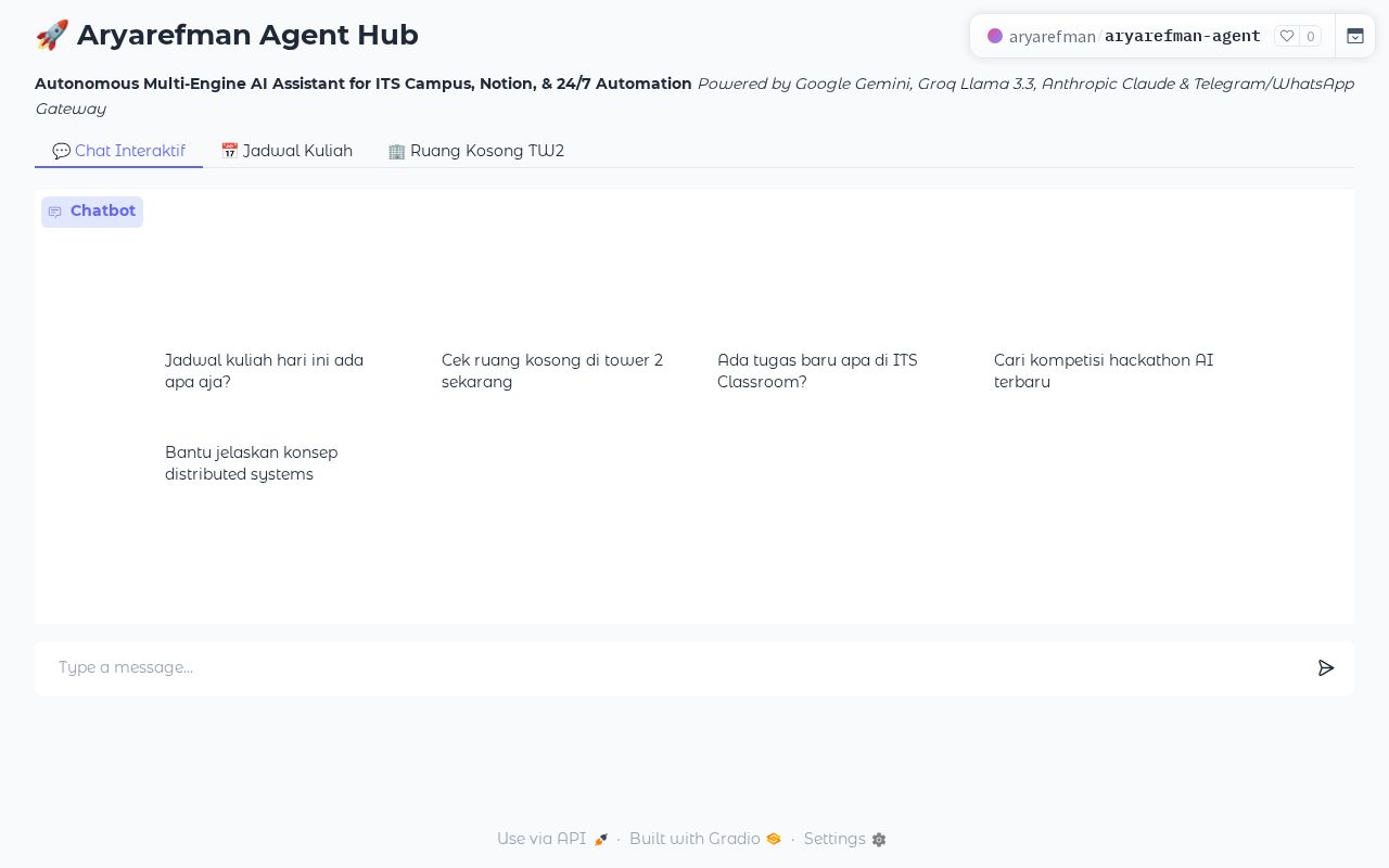 Preview of Aryarefman Agent