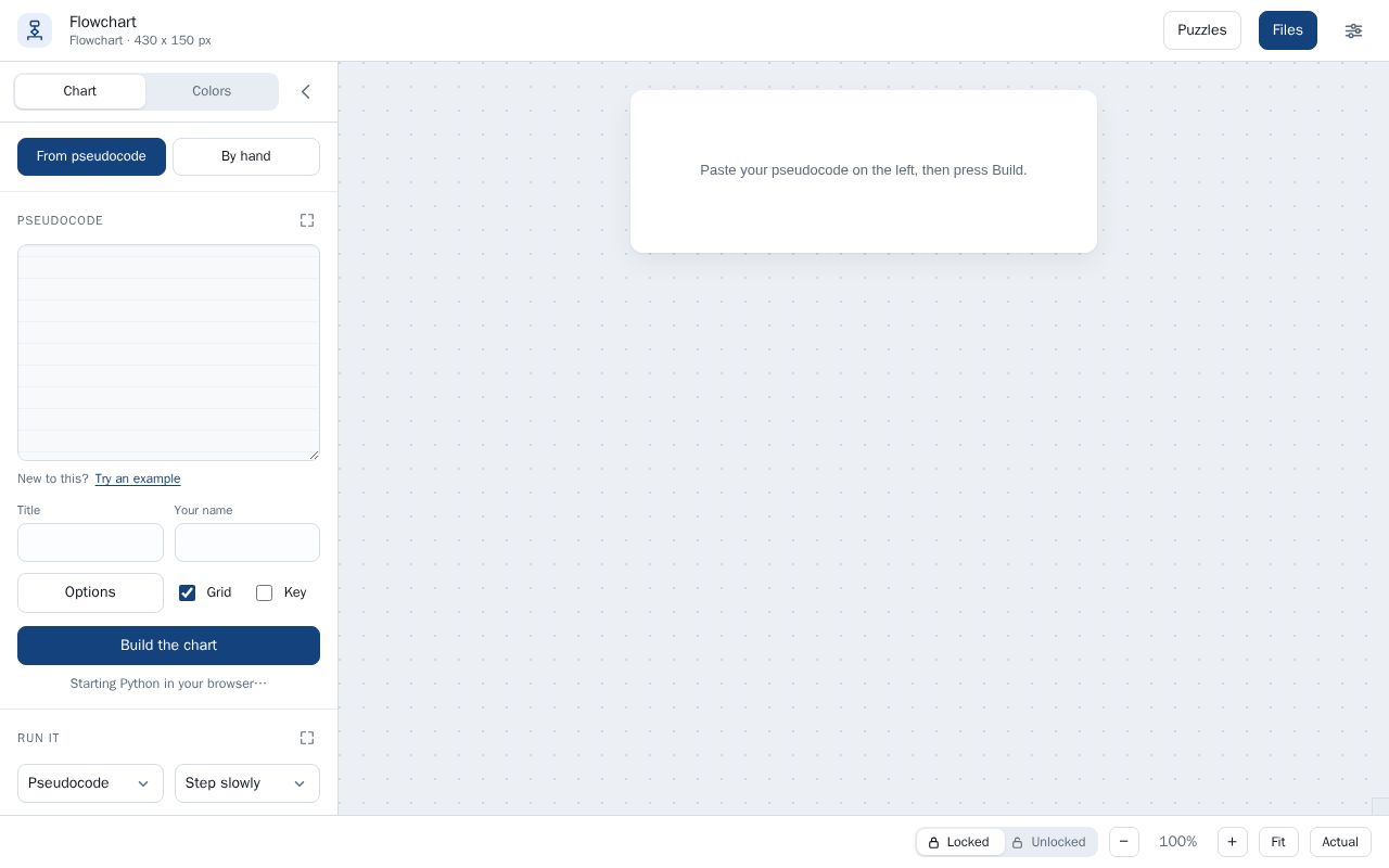 Preview of Flowchart Producer