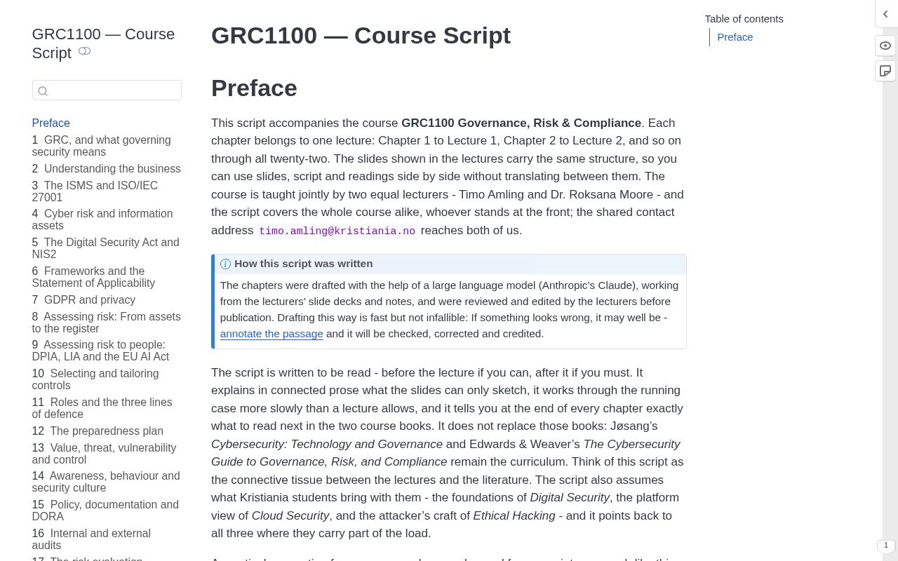Preview of GRC1100