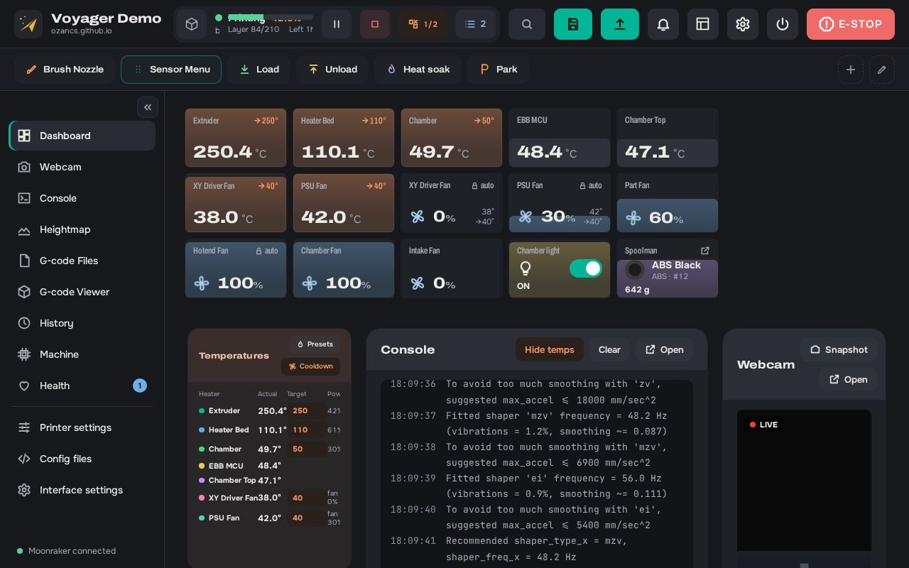 Preview of Voyager Ui