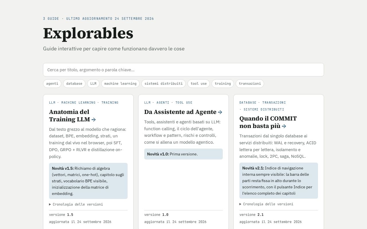 Preview of Explorables