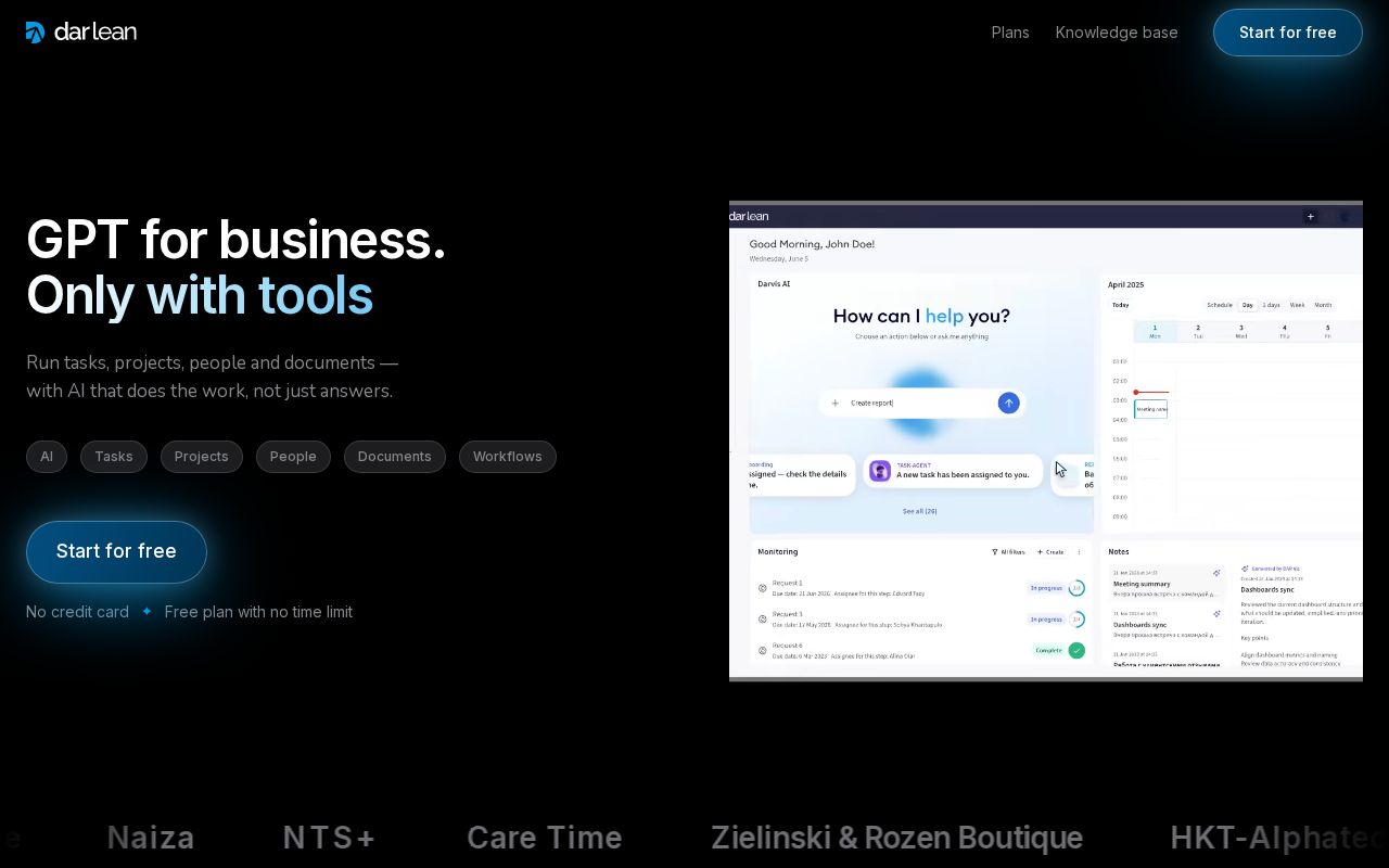 Preview of Darlean Web