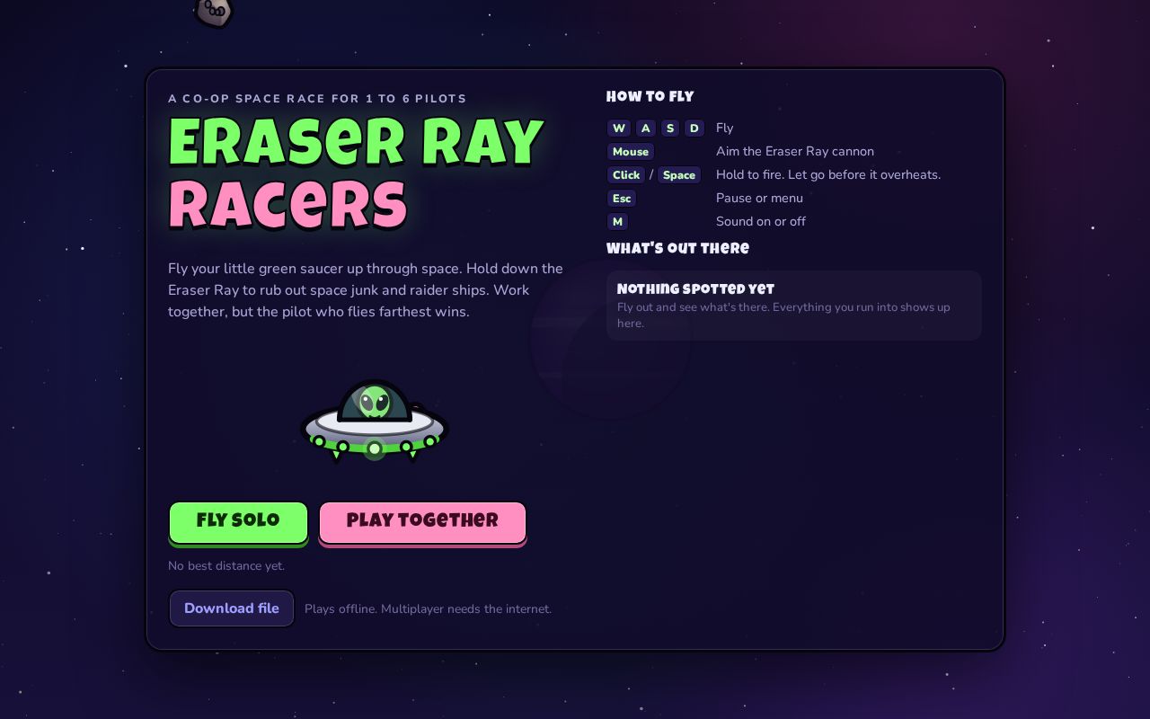 Preview of Eraser Ray Racers