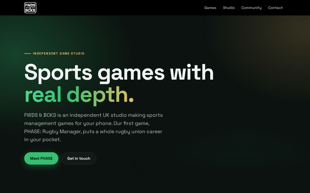 Preview of Fwdsandbcks Site