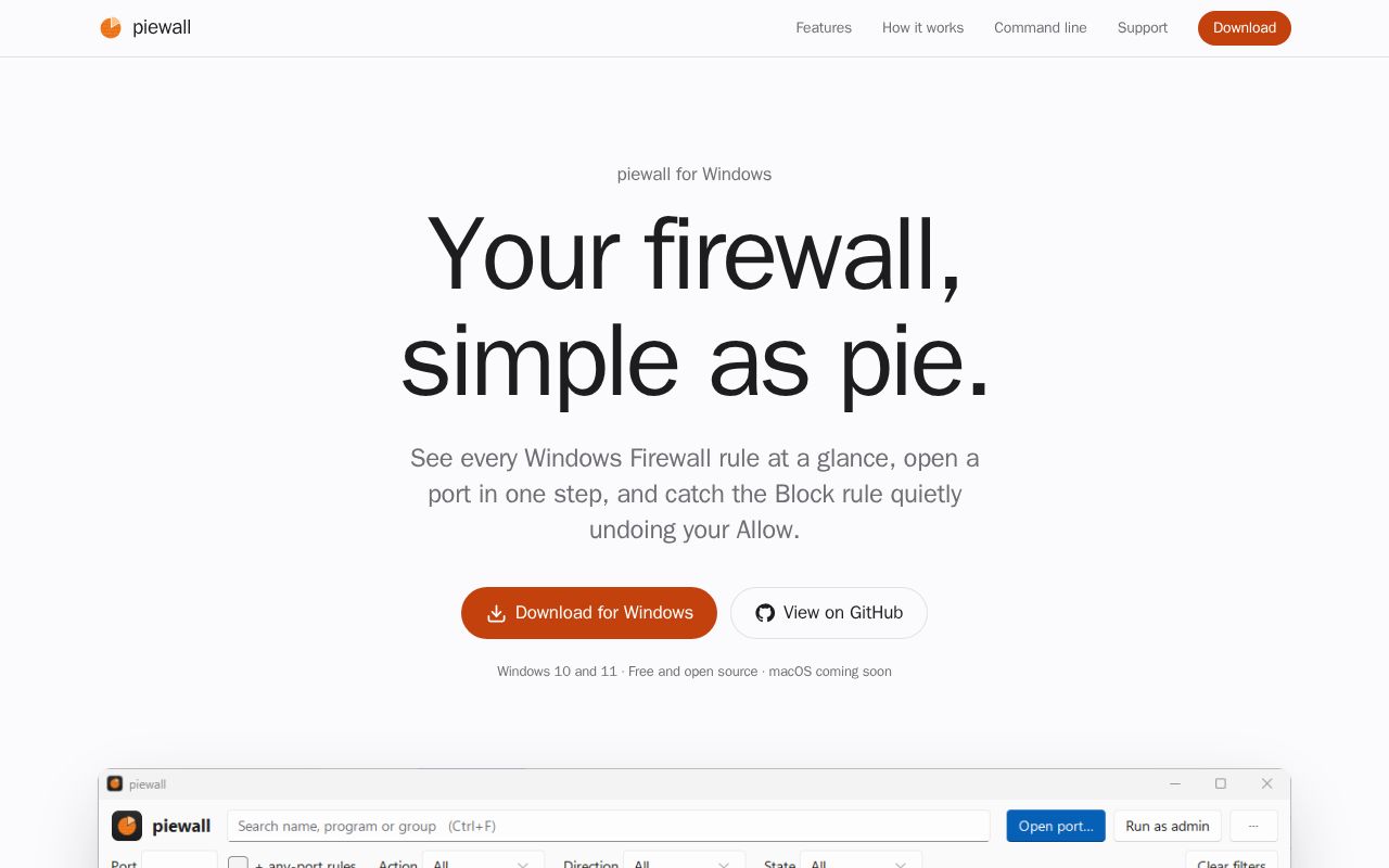 Preview of Piewall