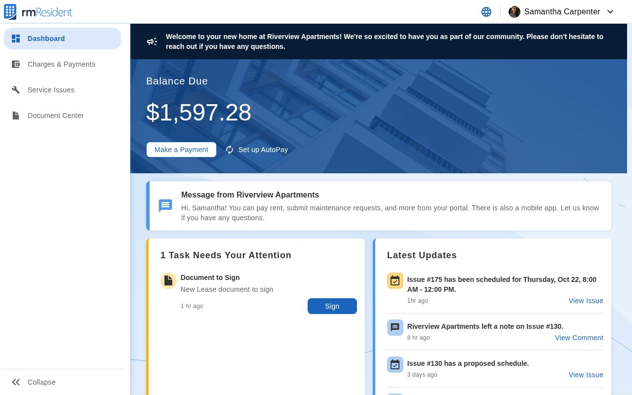 Preview of Rmr Portal Prototype