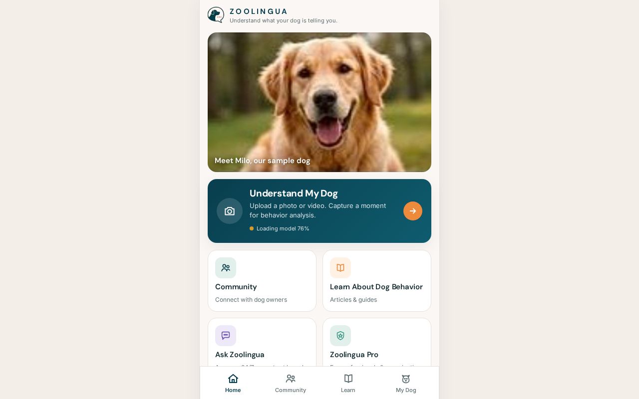 Preview of Zoolingua App