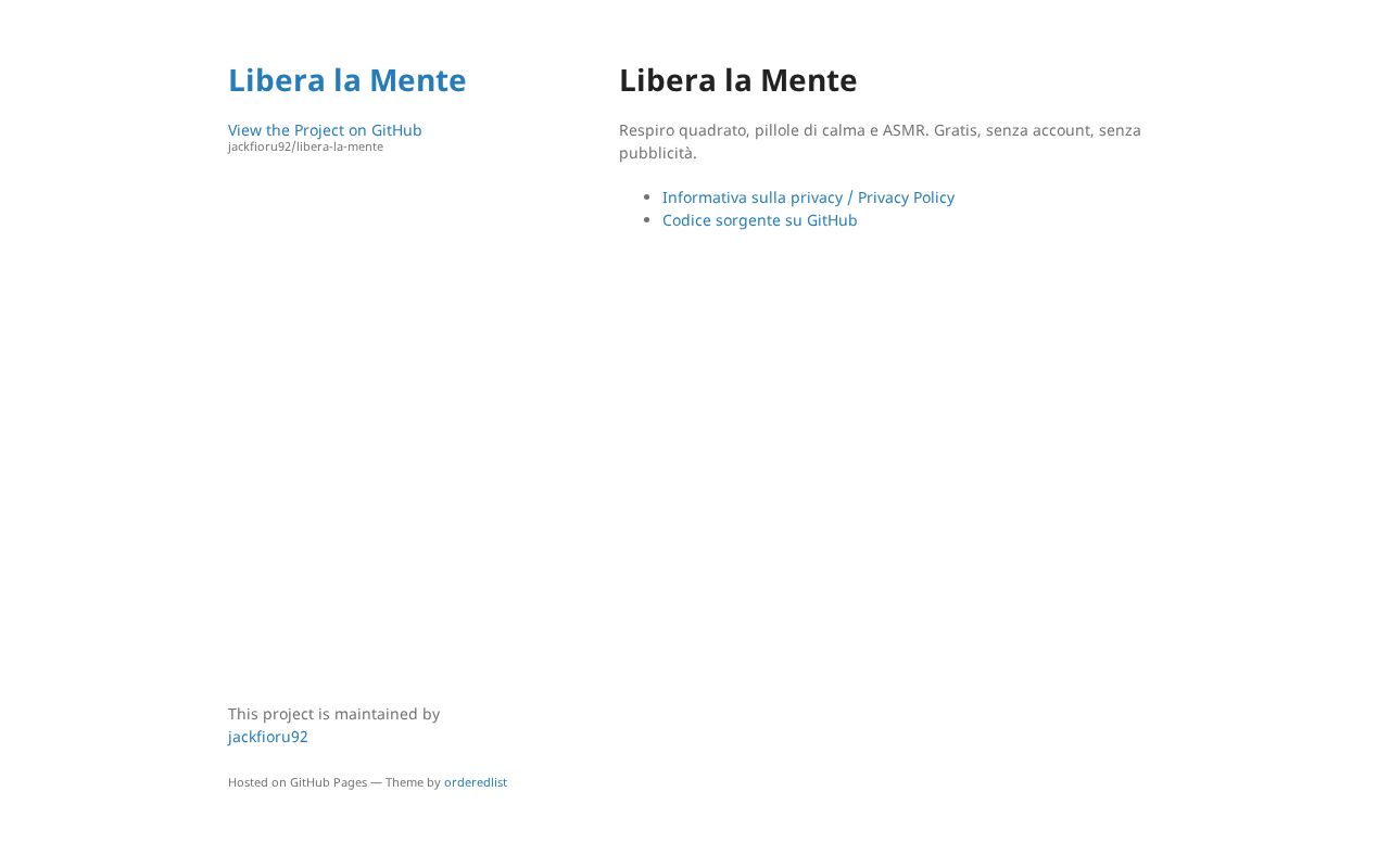 Preview of Libera La Mente