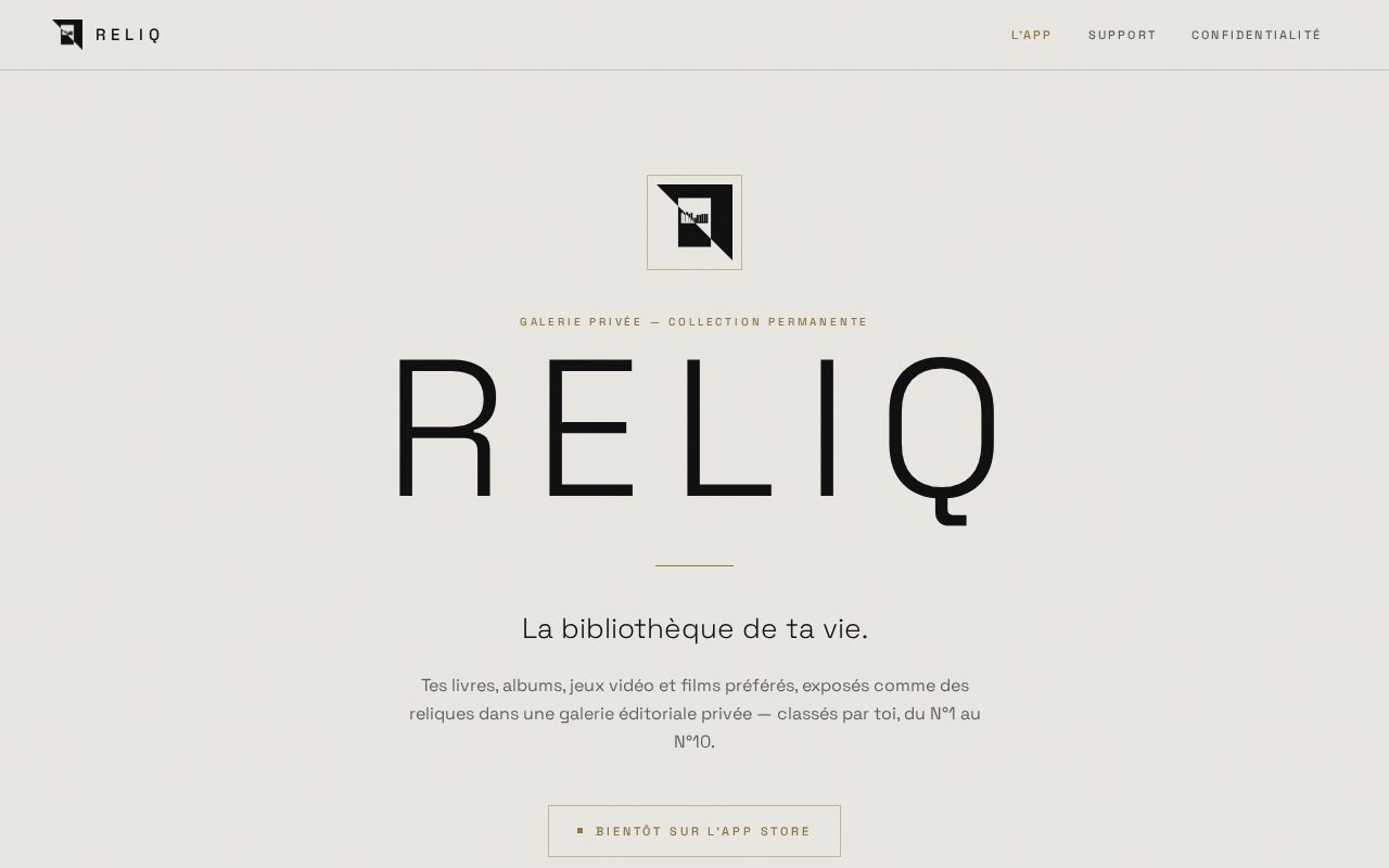 Preview of Reliq Site