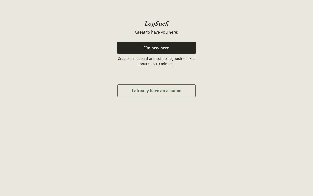 Preview of Logbuch