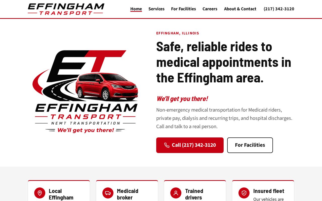 Preview of Effingham Website