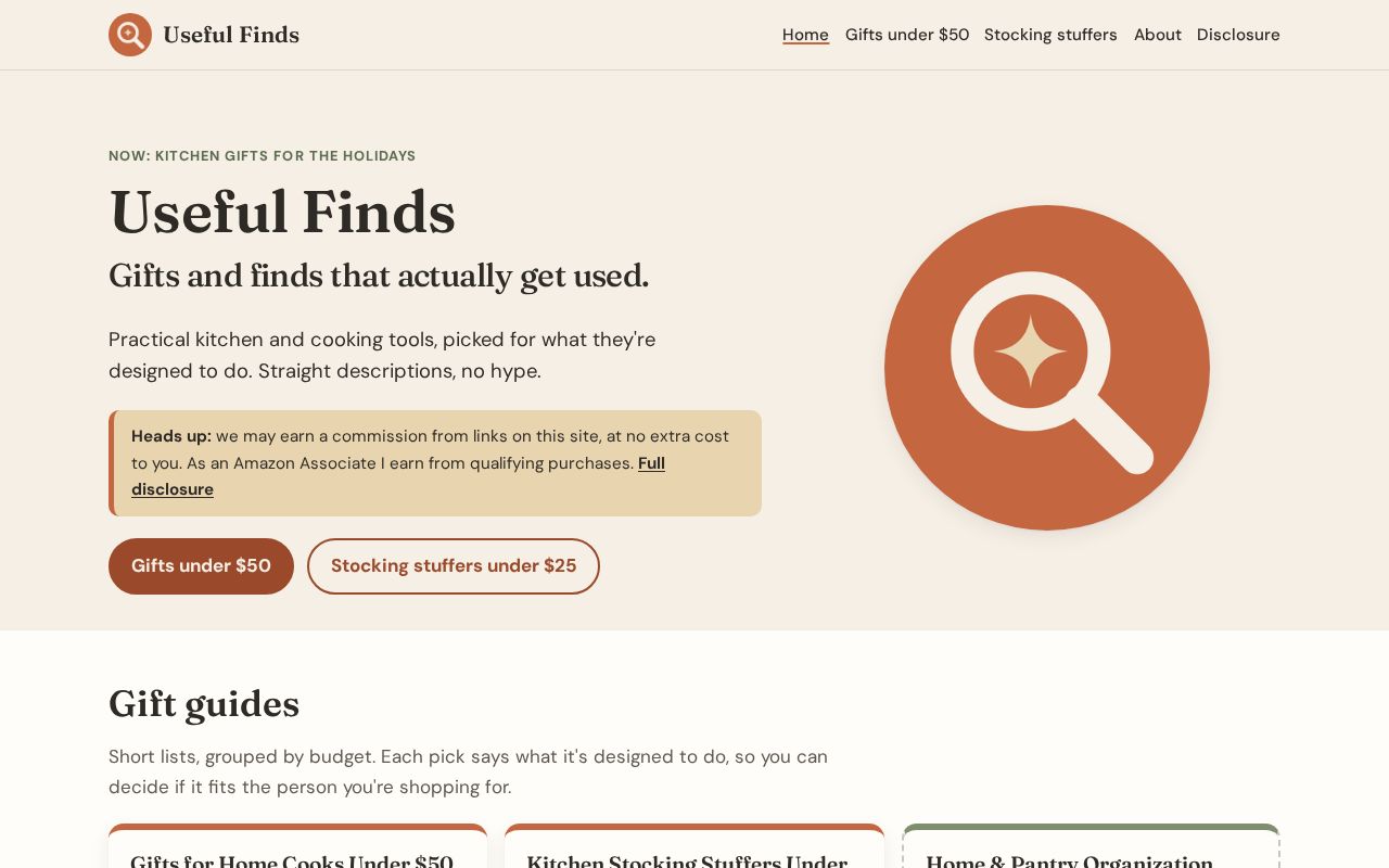 Preview of Usefulfindscompany Github Io