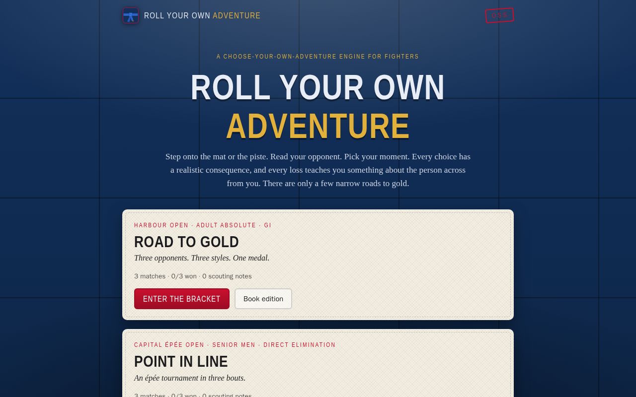 Preview of Roll Your Own Adventure