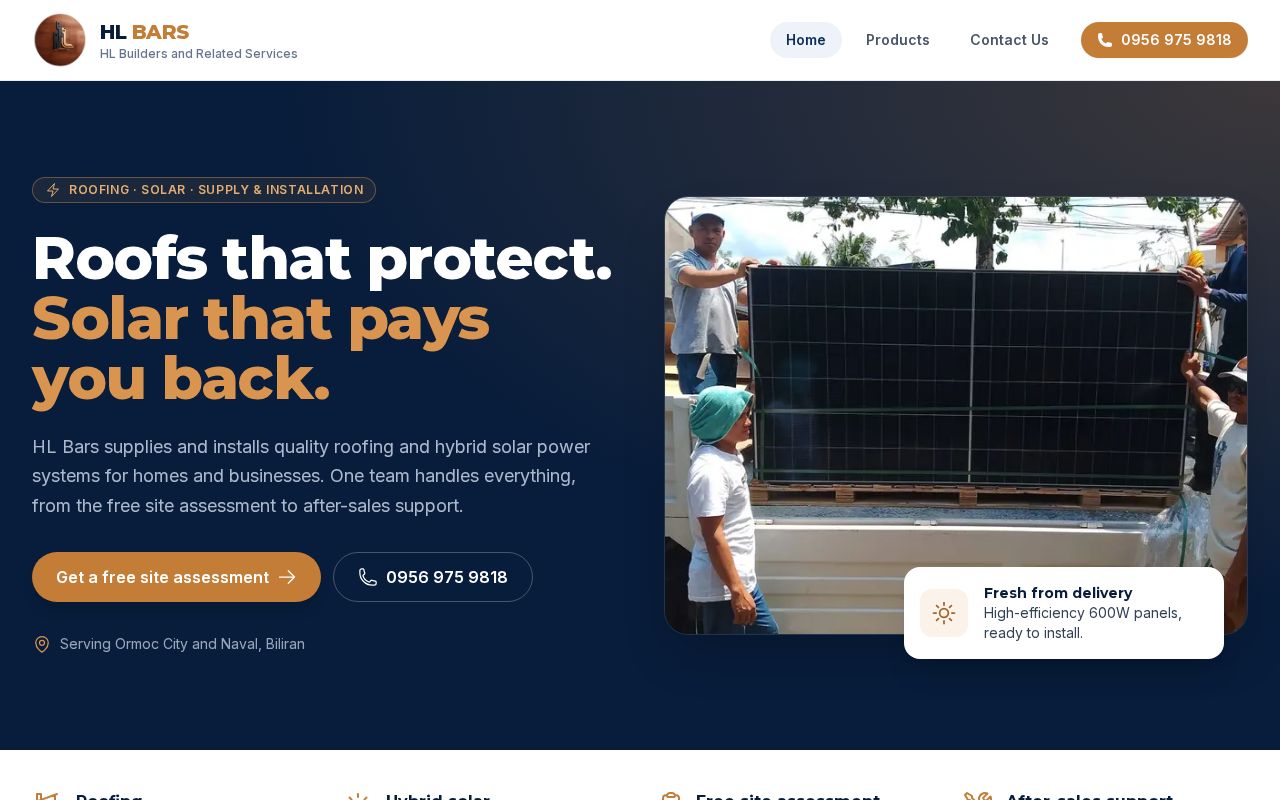 Preview of Hl Bars Website