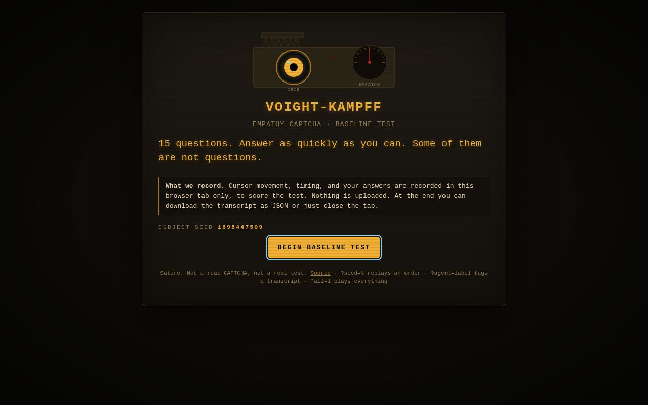 Preview of Empathy Captcha
