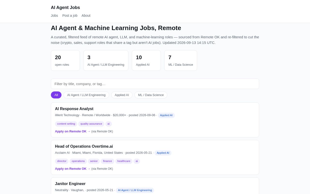 Preview of Ai Agent Jobs