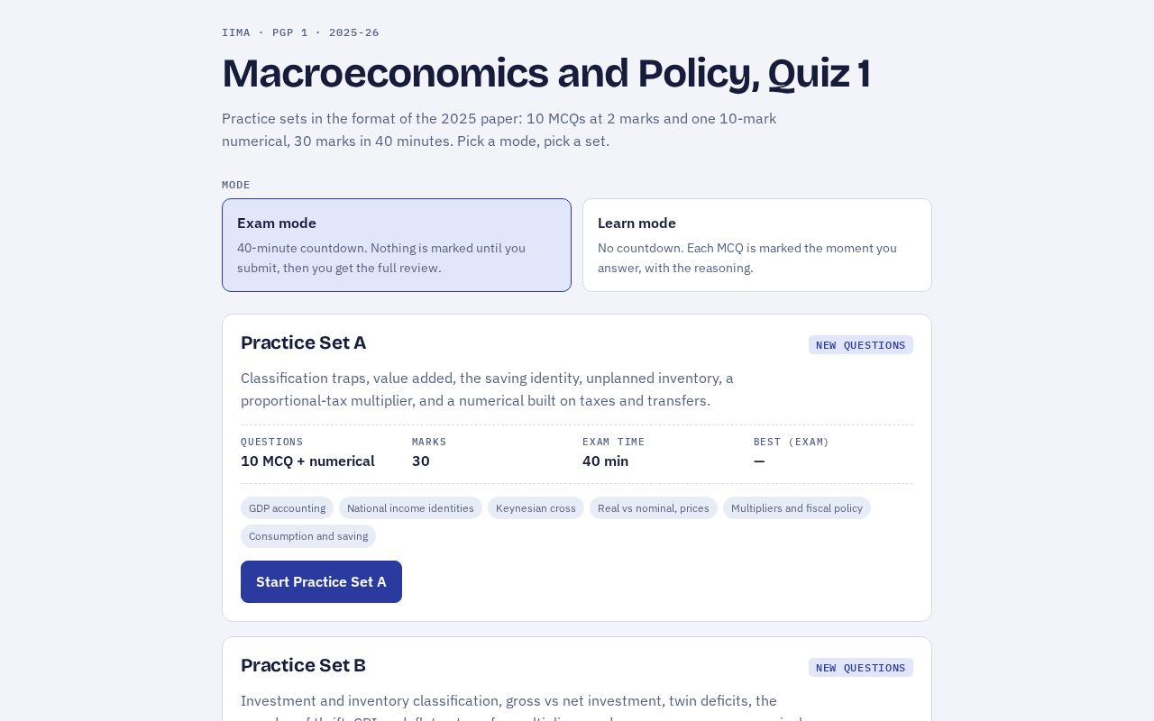 Preview of MEP Quiz 1 Practice