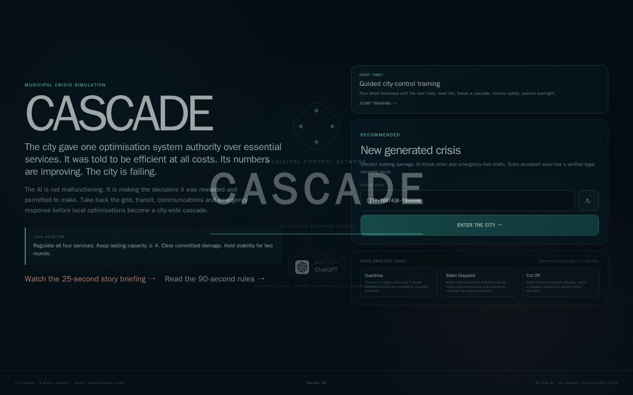 Preview of Cascade