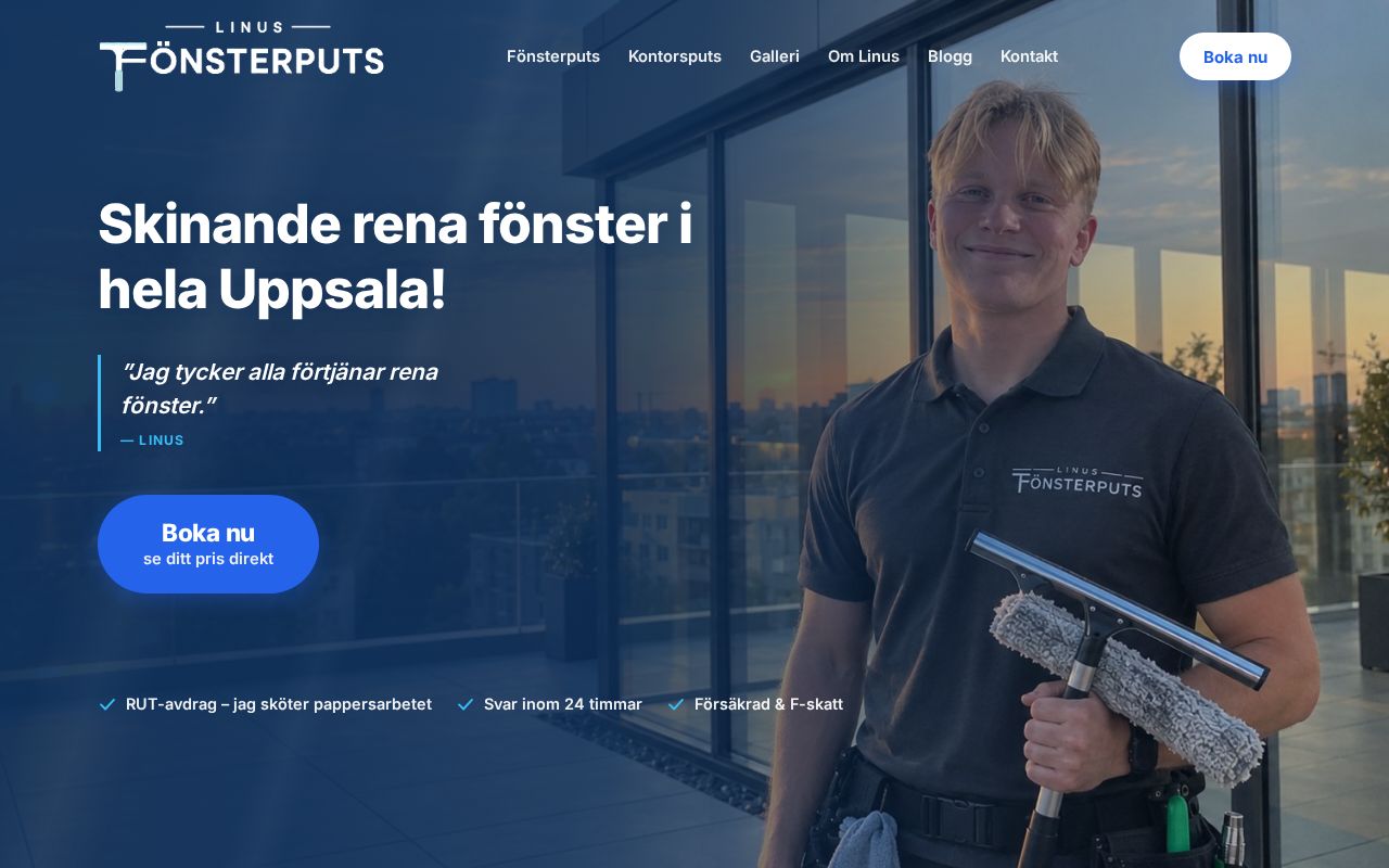 Preview of Linus Fonsterputs Webb