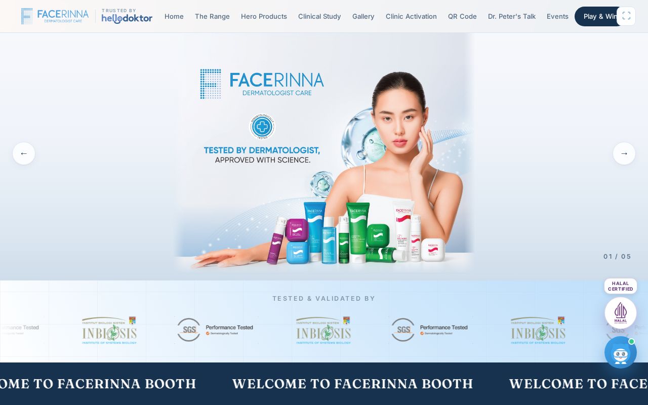 Preview of Facerinna Showcase