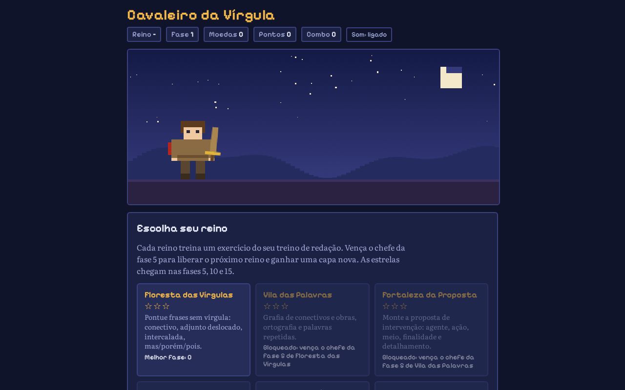Preview of Cavaleiro da Vírgula