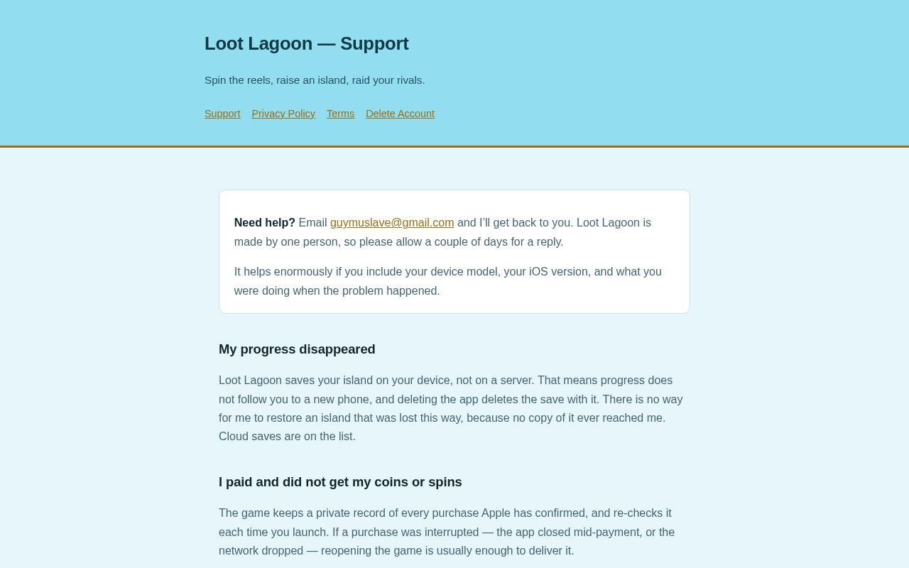 Preview of Loot Lagoon