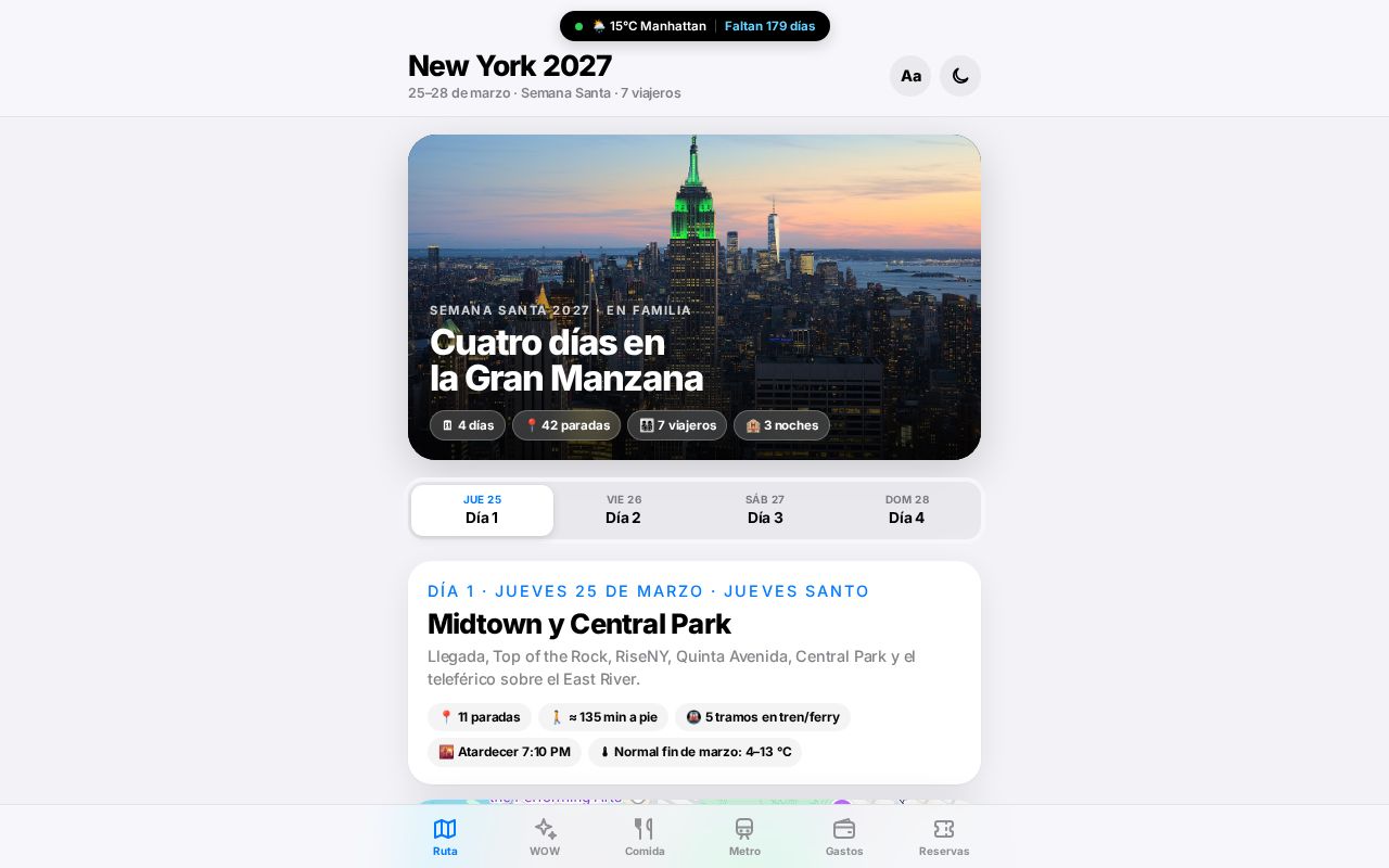 Preview of Itinerario Nueva York 2027
