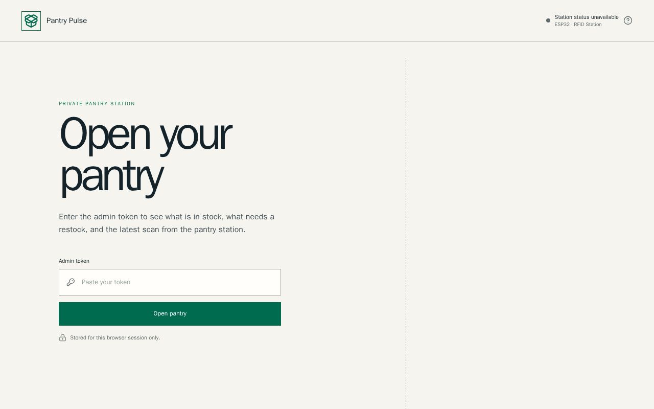 Preview of Pantry Pulse