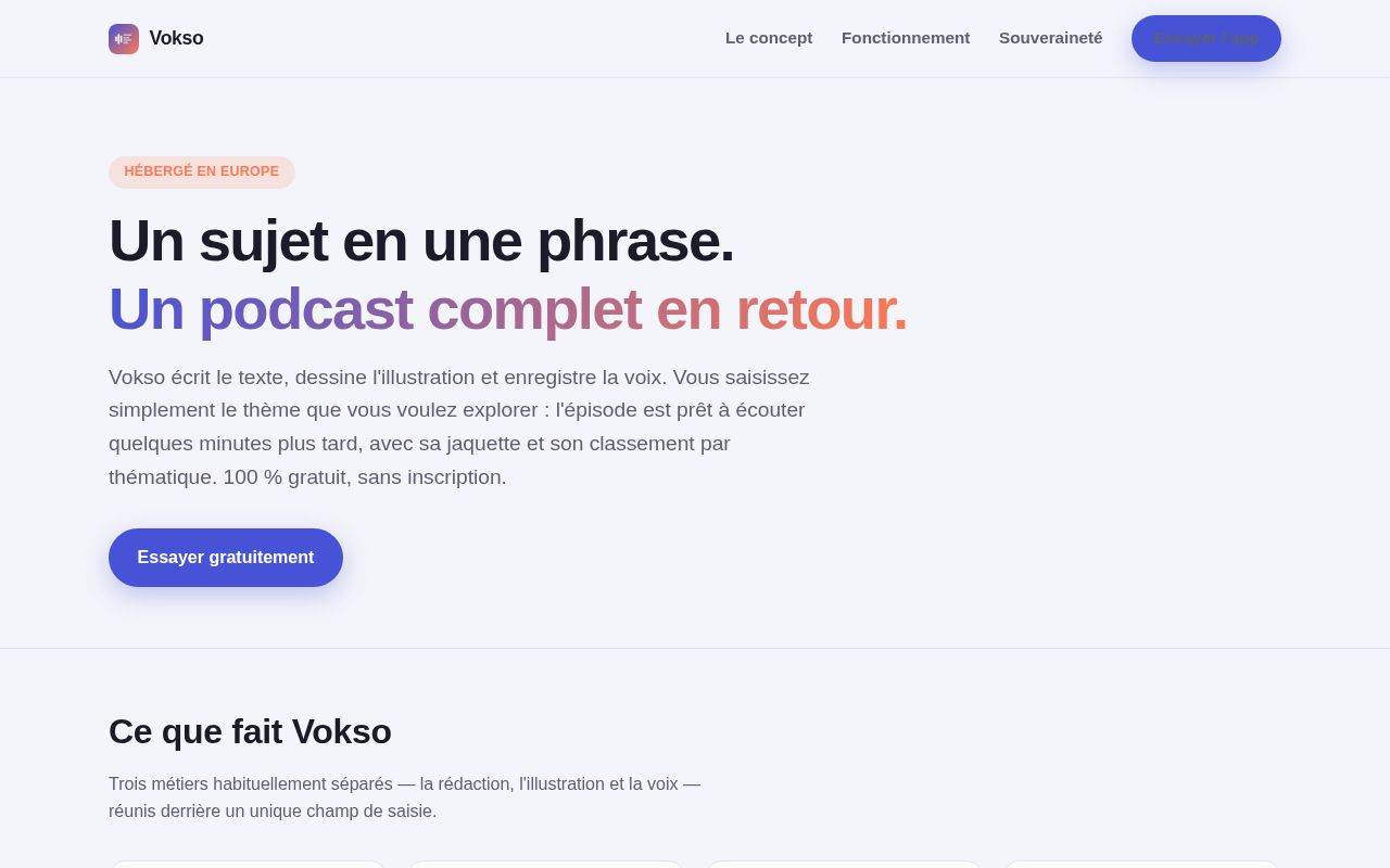 Preview of Vokso