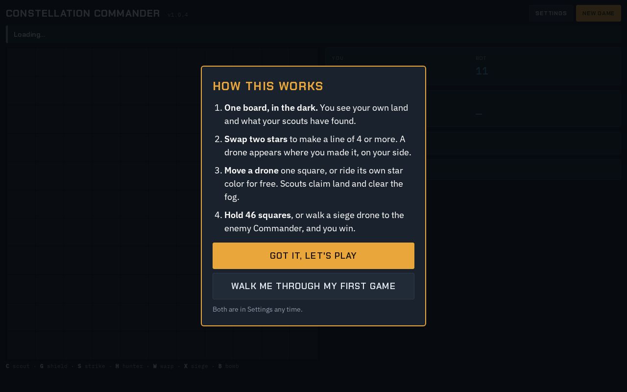 Preview of Constellation Commander