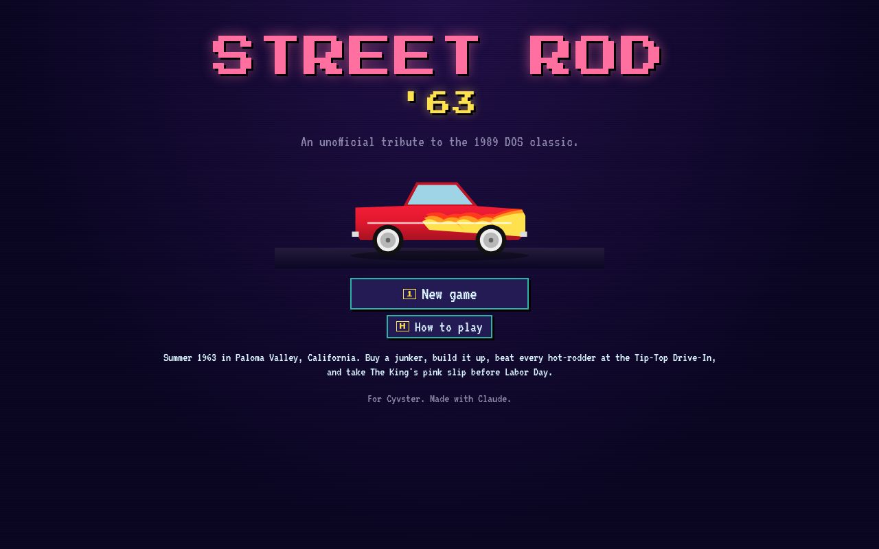 Preview of Street Rod