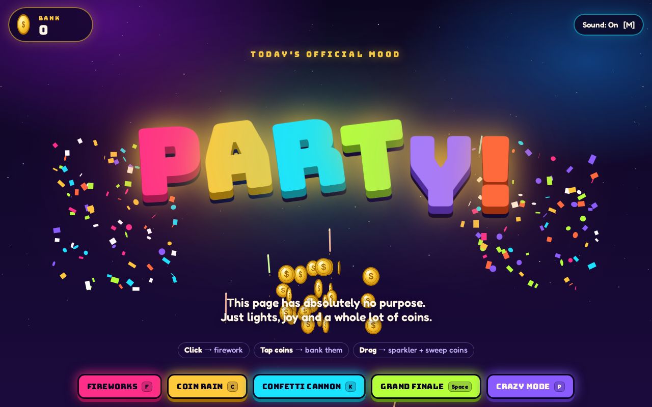 Preview of Excitement Page