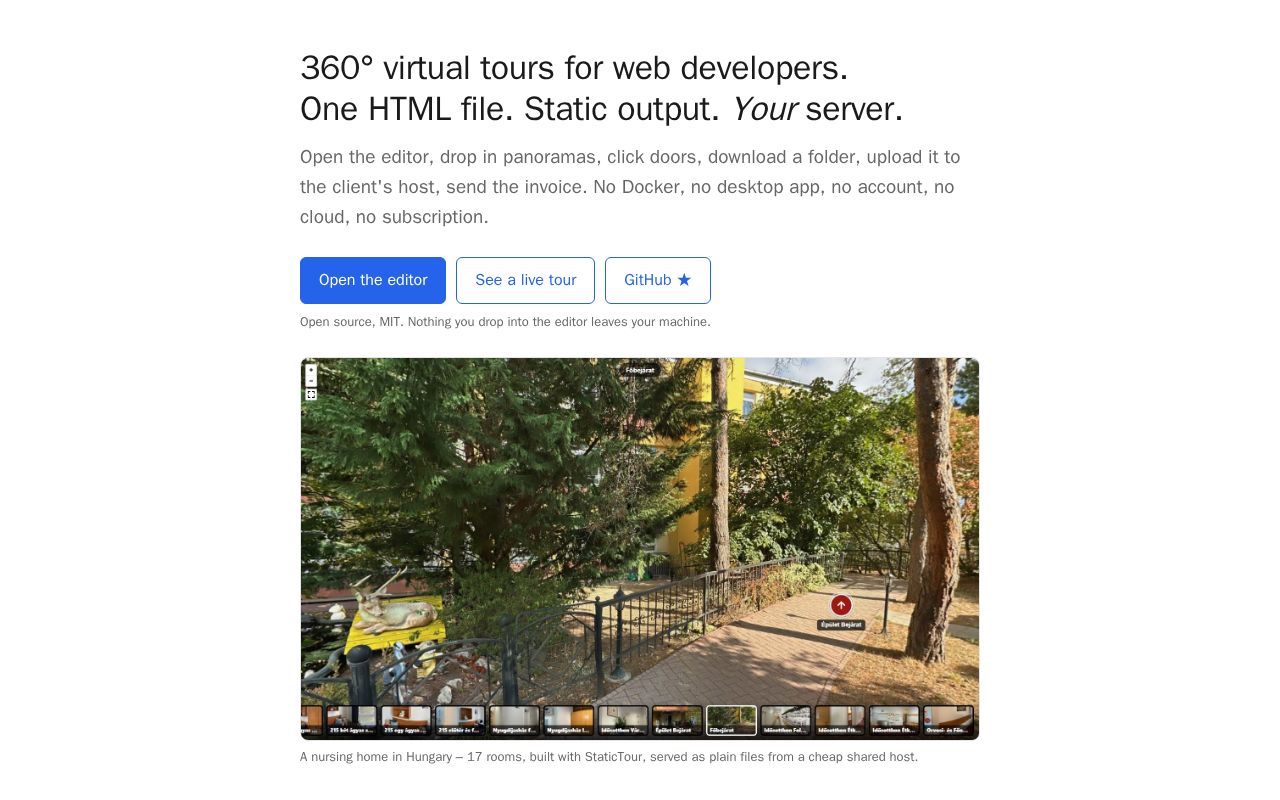 Preview of Statictour