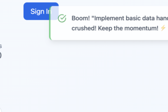 Preview of VibeBuddy: Execution Companion