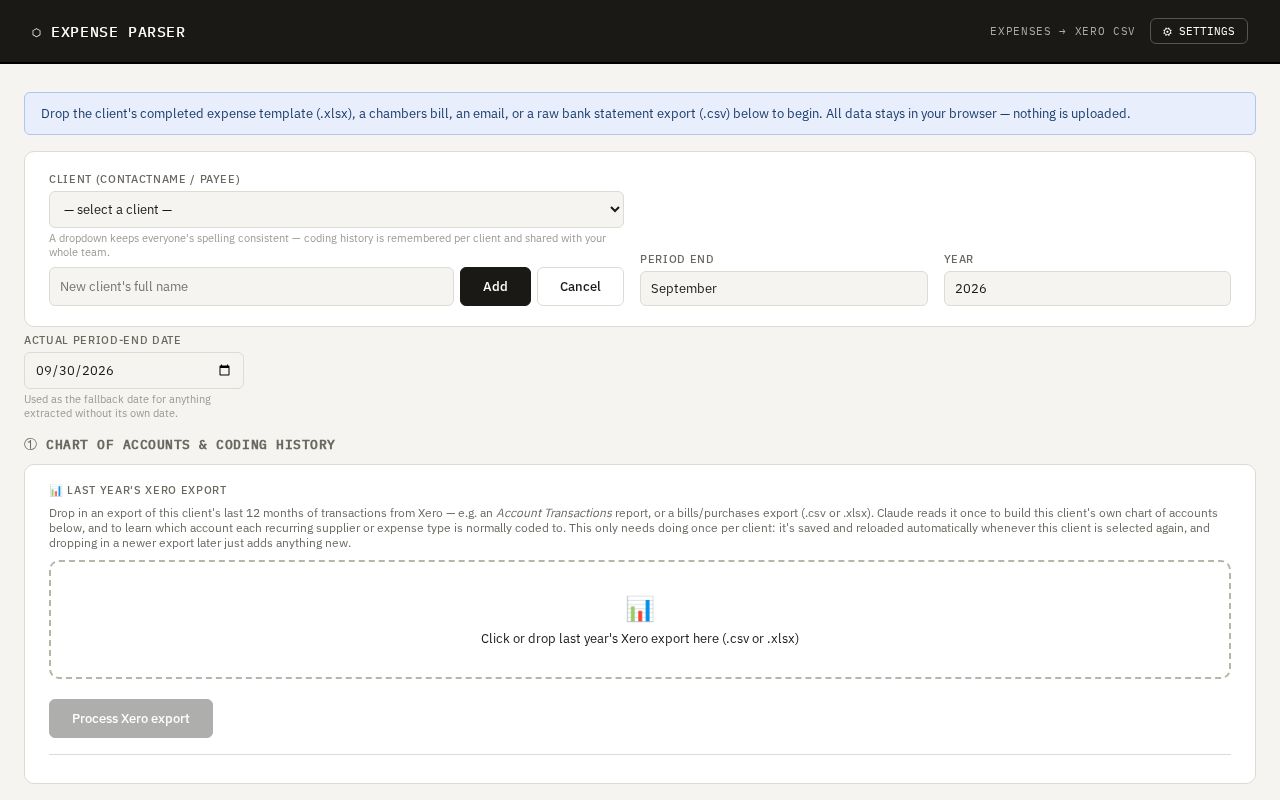 Preview of ExtractionTool