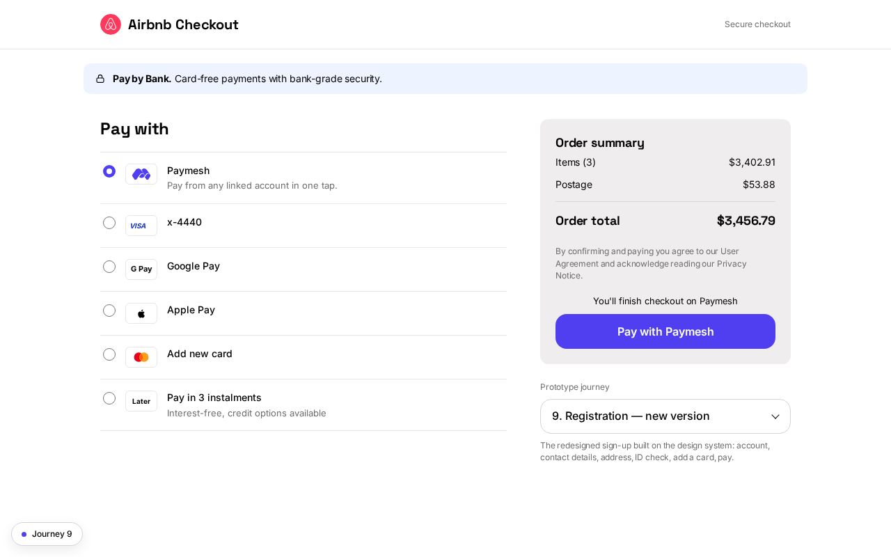 Preview of Paymesh Main