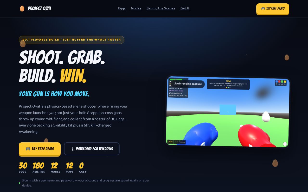 Preview of PROJECT OVAL FREE DEMO