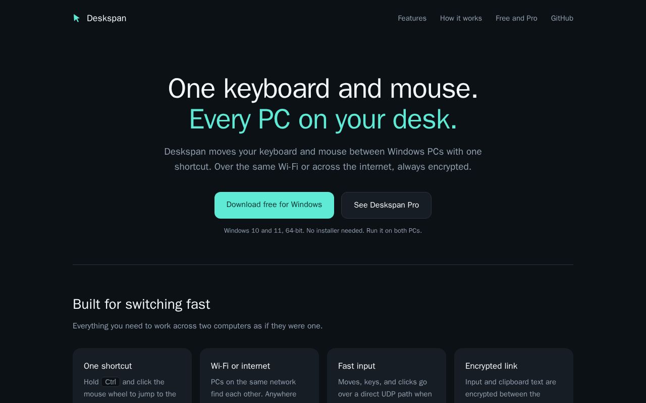 Preview of Deskspan